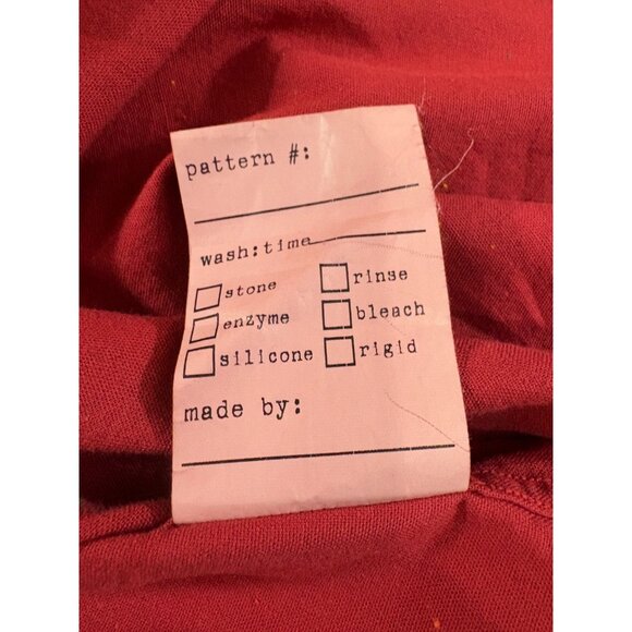 RAG & BONE tailored workwear Shirt size M color Red NWOT - Picture 7 of 7